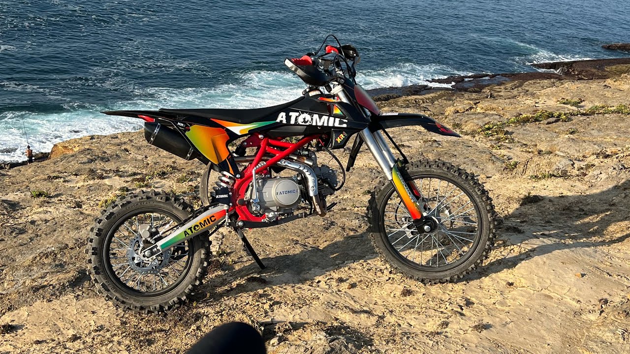 UM ABUSO DE PIT BIKE! Atomic 190cc volta em