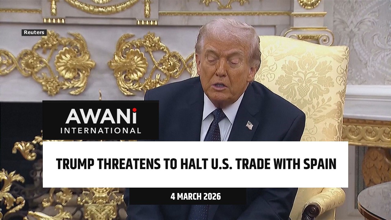 Trump threatens to halt U.S. trade with Spain