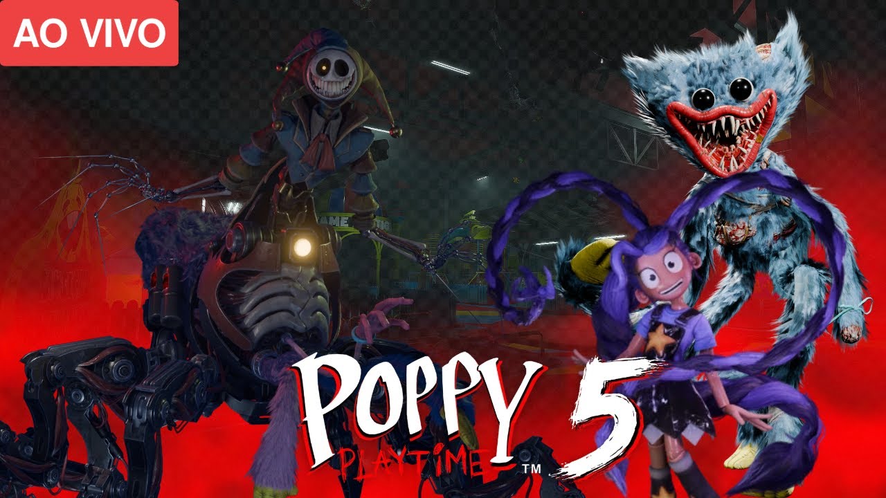 VOLTANDO A FABRICA CONTRA O PROTOTIPO| Poppy Playtime 5 PT2 Ao Vivo