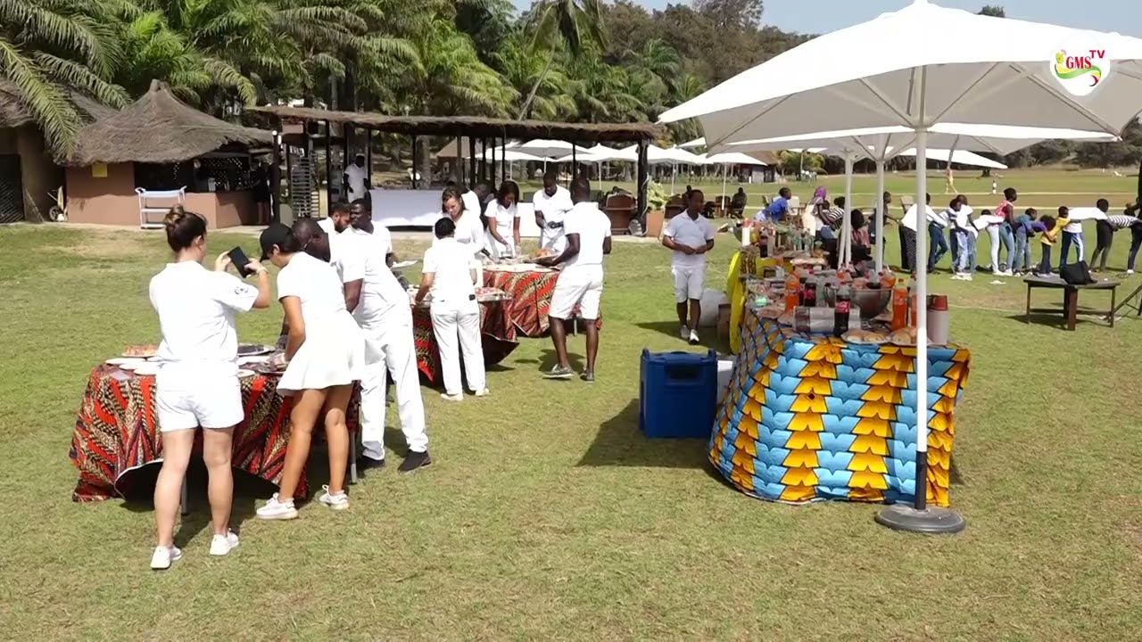 Club Med offre un goûter planétaire aux élèves de Cap Skirring