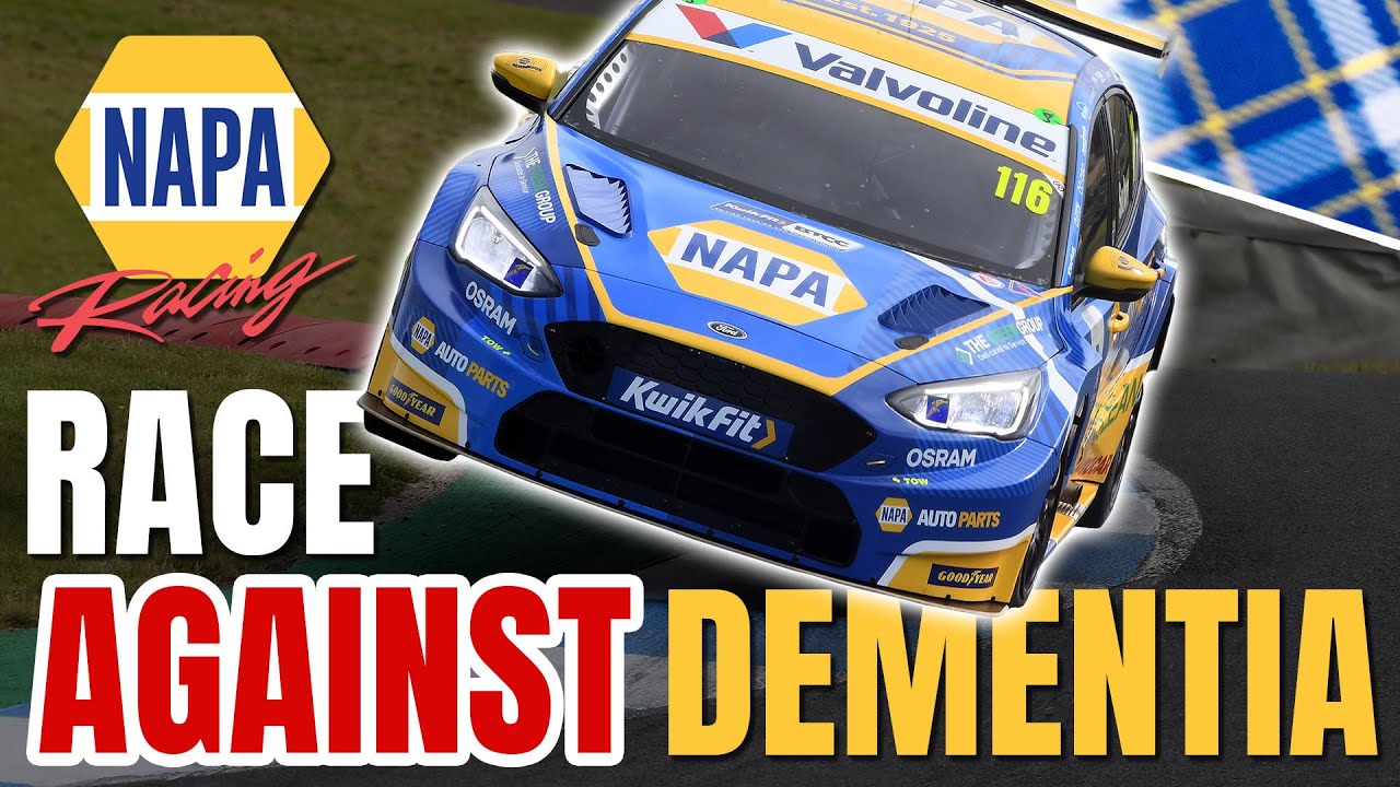 NAPA Racing UK's Race Against Dementia | BTCC 2025
