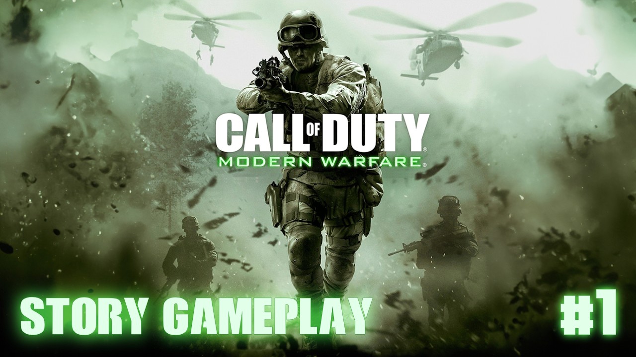 Live - Call Of Duty 4 Modern Warfare - Story gameplay #1 (PC)