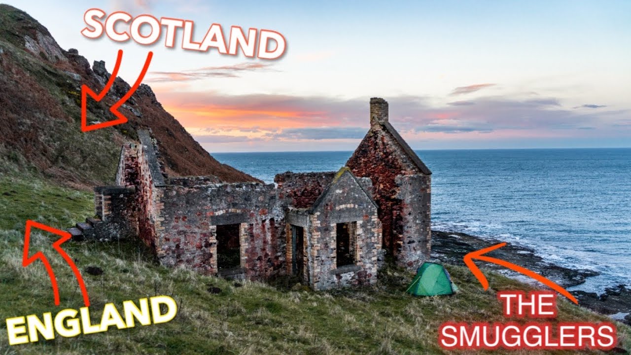 SMUGGLERS BOTHY WILD CAMP | HELM 1 | SCOTLAND AND ENGLAND