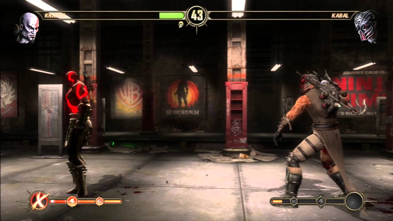 Mortal Kombat 9! Fear Kratos [Ladder] [Hard]  PS3!