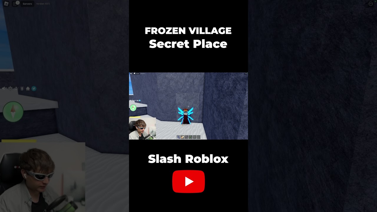 Frozen VIlage DARK BLADE v2 Secret! All secret Places in Blox Fruits Roblox