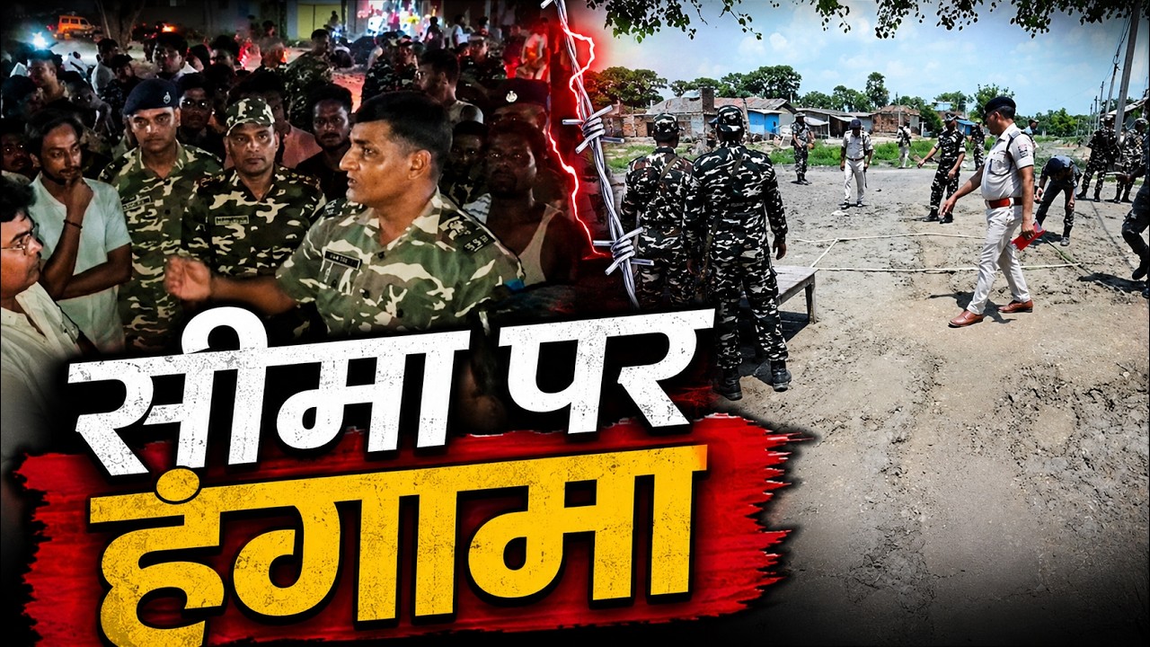Protest Against SSB Barricading at the India-Nepal Border in Madhwapur, Madhubani | Outcry from T...