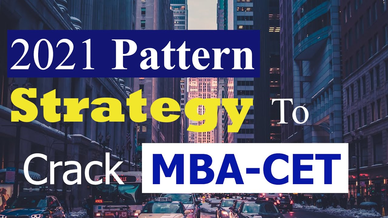 strategy to crack MBA-CET | 2021 paper pattern