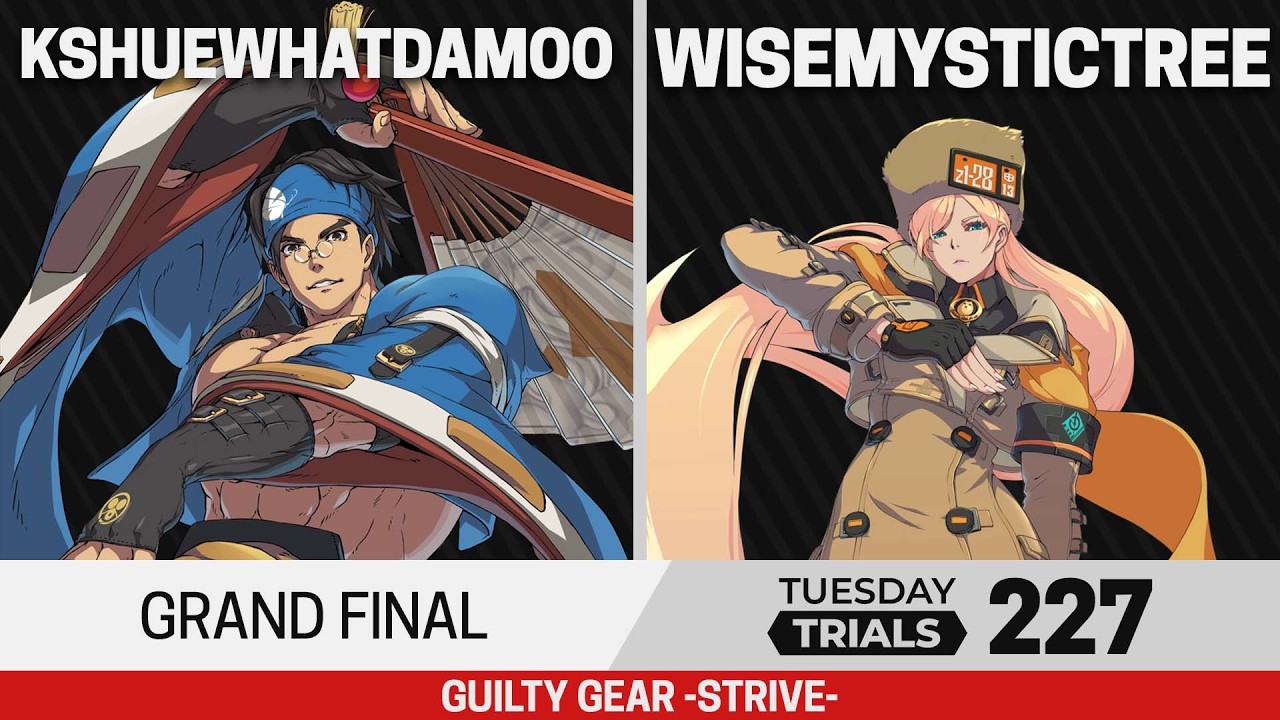 Tuesday Trials 227 GGST Grand Final - Kshuewhatdamoo (Anji) vs WiseMysticTree (Millia)
