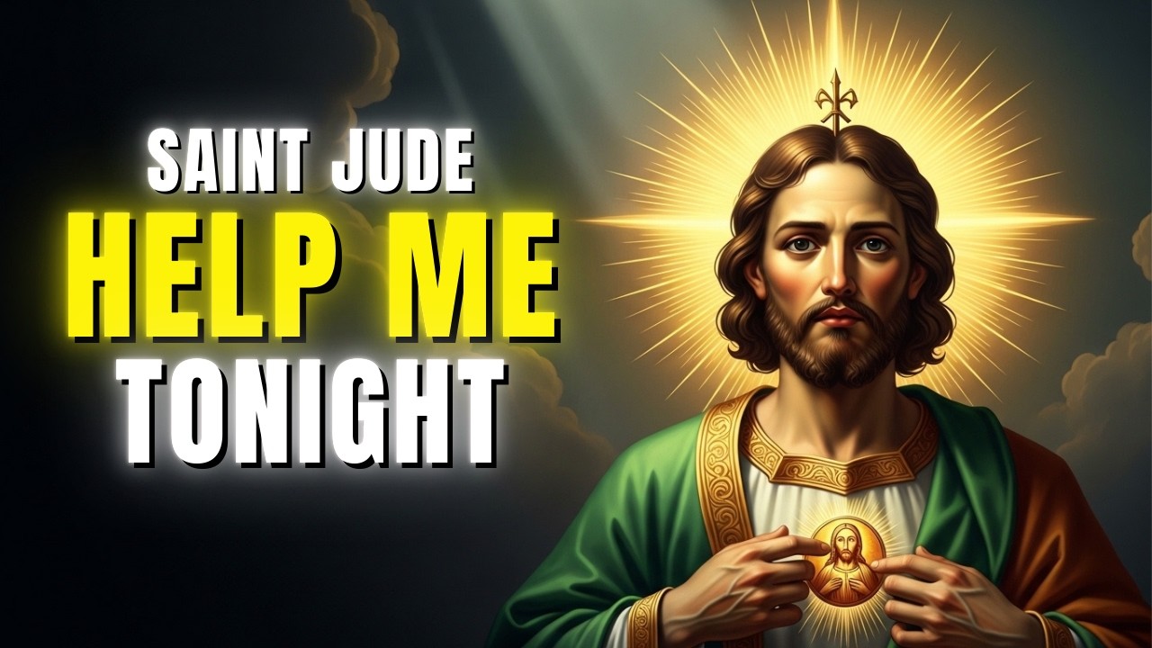 Saint Jude, Help Me Tonight | Night Prayer for Impossible Situations