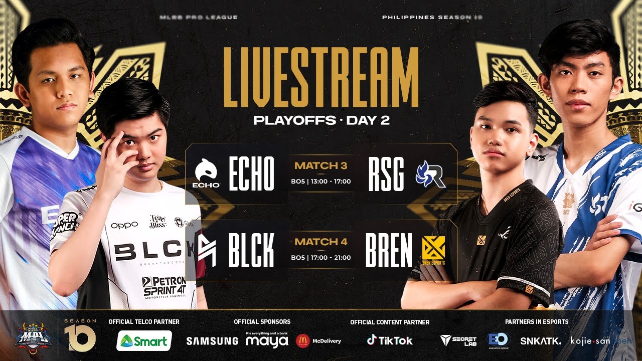MPL-PH S10 PLAYOFFS DAY 2 BLCK VS BREN GAME 1