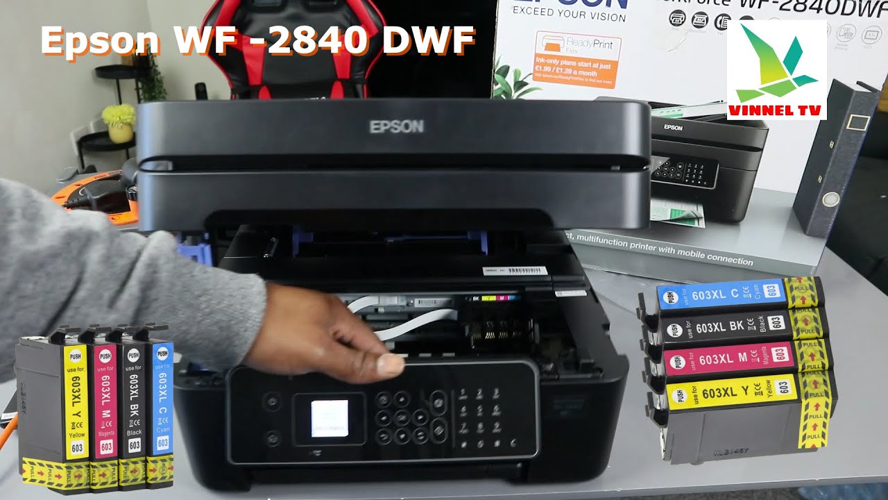 Epson WF-2840DWF How to Install Compatible Ink Cartridges & Get Compatible Cartridges Recognized