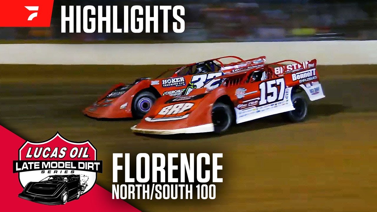 $75,000-To-Win North/South 100 | Lucas Oil Late Models at Florence Speedway 8/10/24 | Highlights