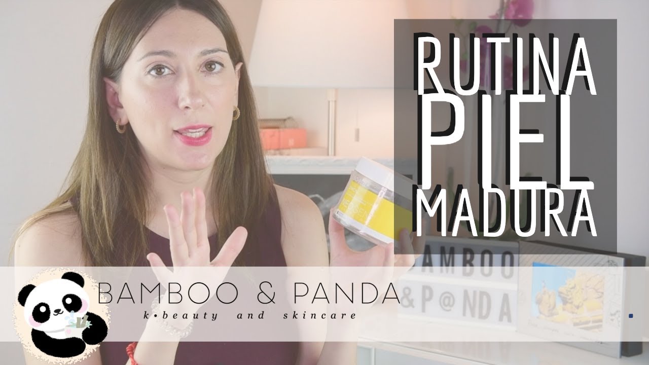 Descubre la rutina de cosmética coreana para piel madura de Bamboo & Panda