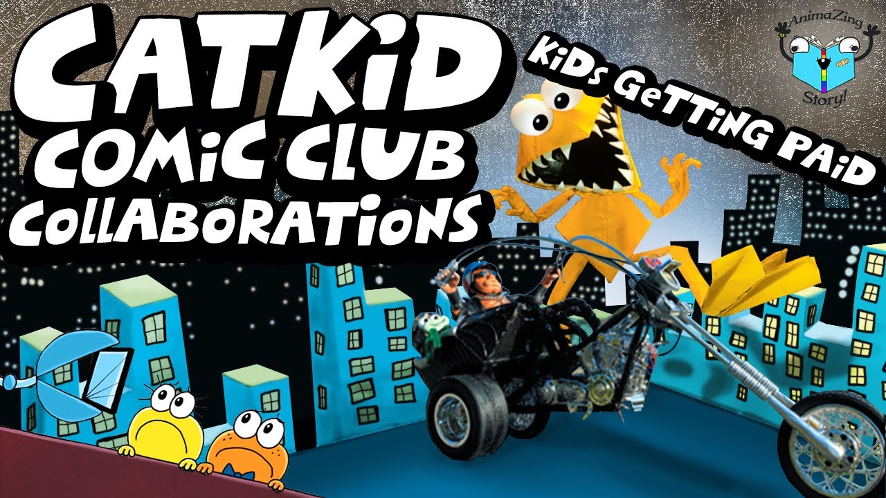 GETTIN PAID $$$$ - Cat Kid Comic Club Collaborations