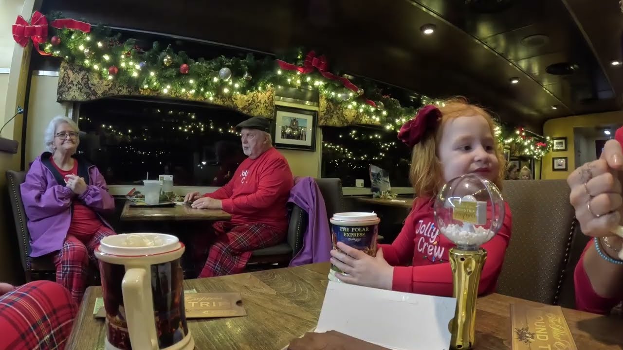 Polar Express in Bryson City, NC and Santa!!!!