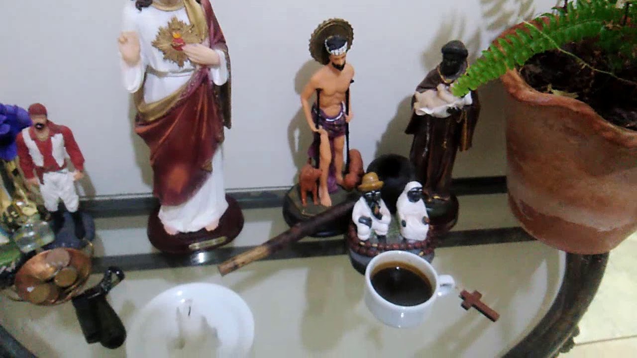 Preto-Velho bebeu o café?