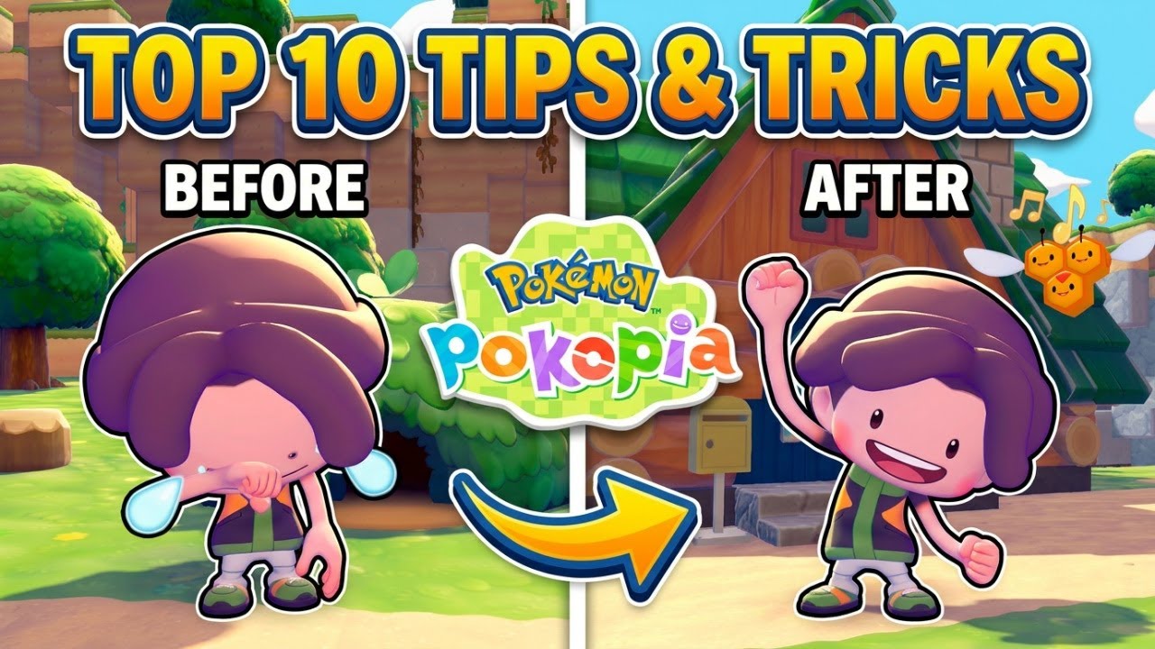 These 10 Tips In Pok&eacute;mon Pokopia Are Insane!?!