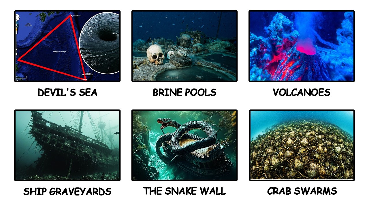 Every Horrifying Place In The Ocean