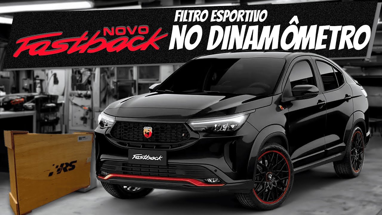 FASTBACK ABARTH 1.3 TURBO COM FILTRO INBOX RS ONLY RACING