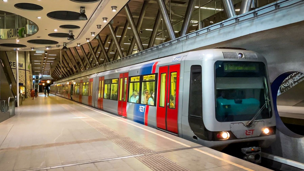 Метро Роттердама, Нидерланды 🇳🇱 | RET | 2023