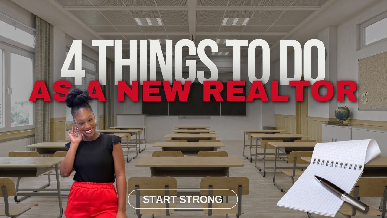 YOU SHOULD DEFINITELY DO THIS AS A NEW REAL ESTATE AGENT - START STRONG ‼️