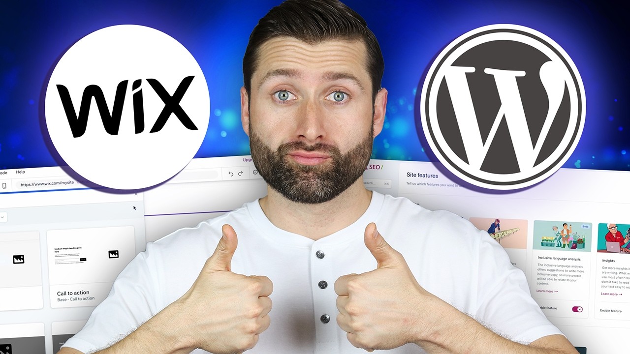 Сравнение Wix и WordPress! | Лучший способ создать сайт?!