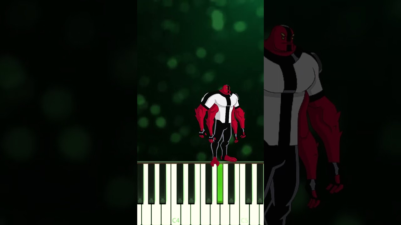 Ben 10 Aliens Plays PIANO! #shorts