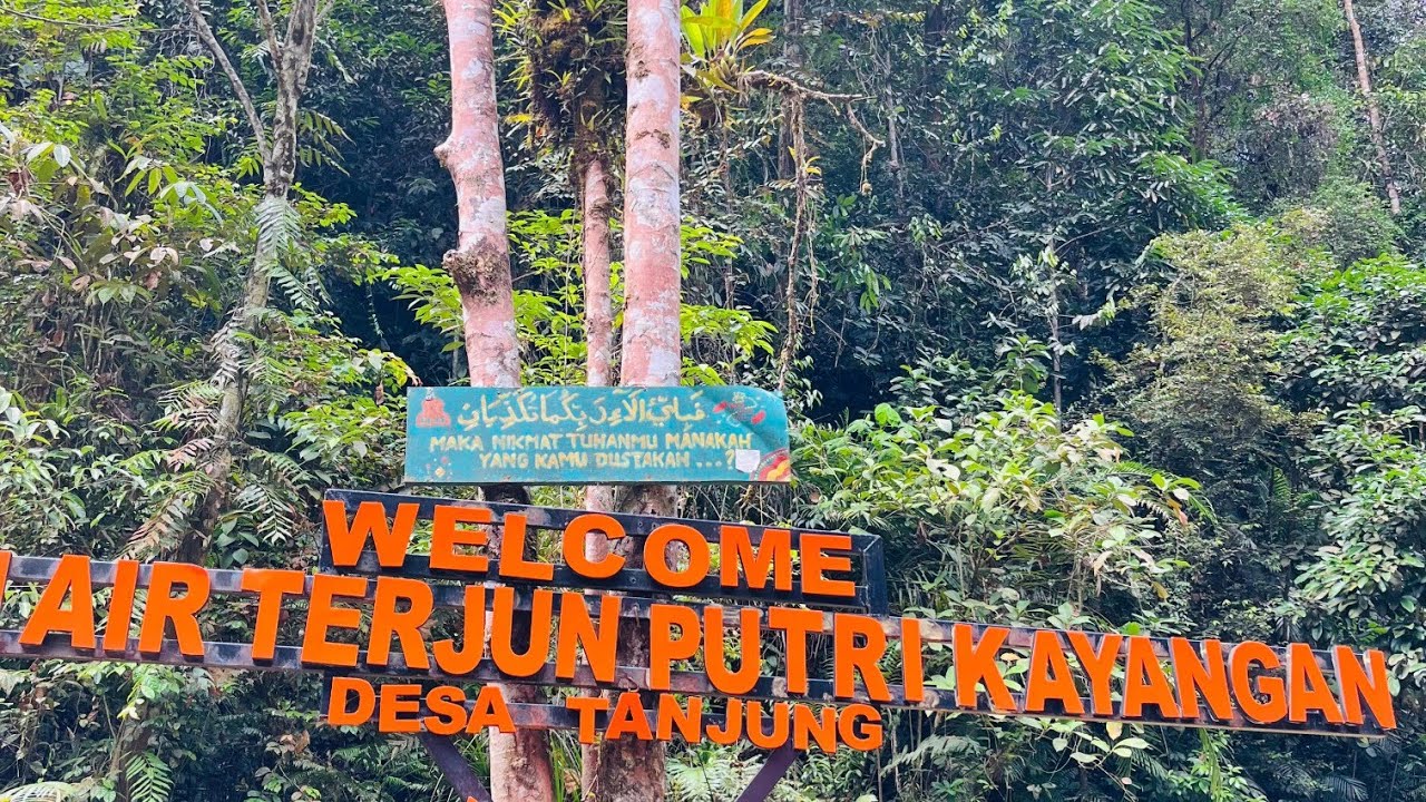 Air Terjun Putri Kayangan Desa Tanjung Kampar