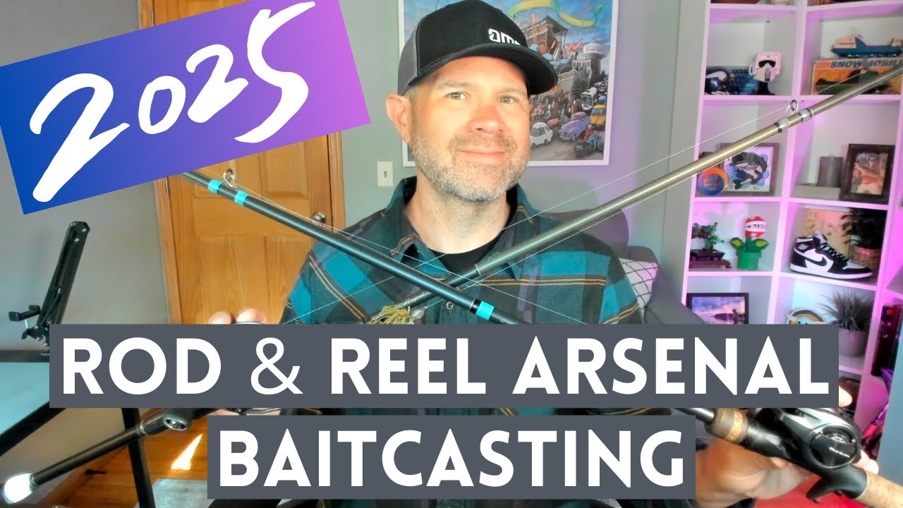 HIGH END BASS FISHING Rod & Reel Arsenal!! My 2025 BAITCASTING rod lineup!