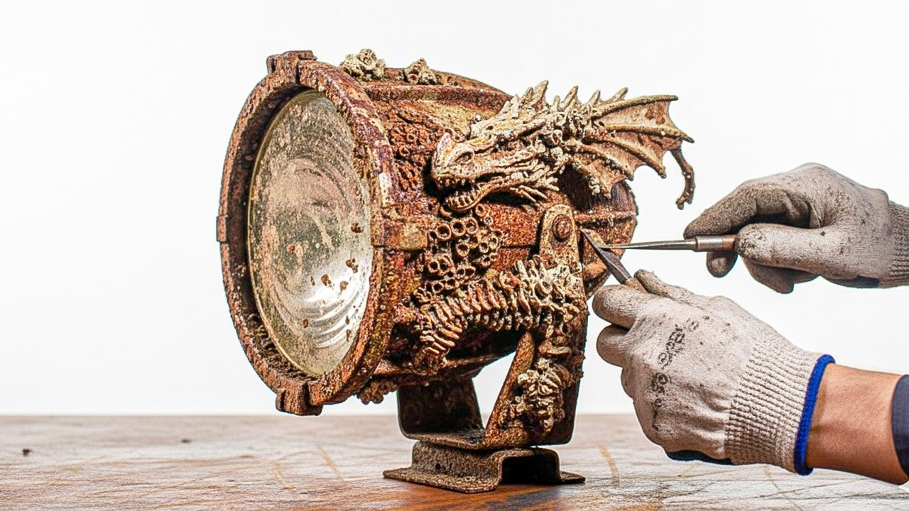 Restoring A Vintage Lamp From The 1930s – Restoring An Iconic Lamp