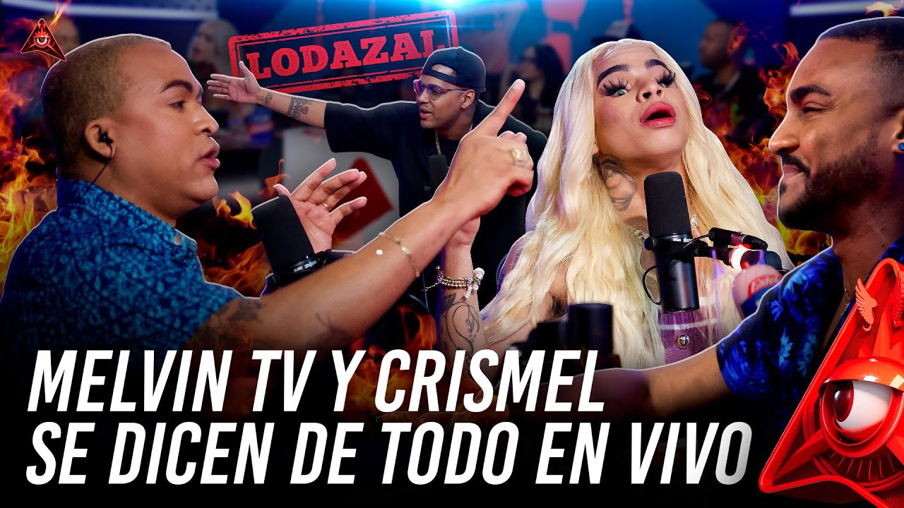 MELVIN TV LLEGA DE SORPRESA A EL LODAZAL Y ENFRENTA A CRISMEL WHITE SE DICE DE TO