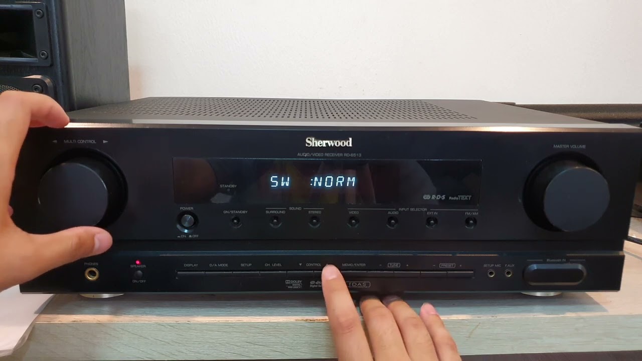 รีวิว AVR sherwood RD-6513 (แอมป์เสียงดีจากUSA)