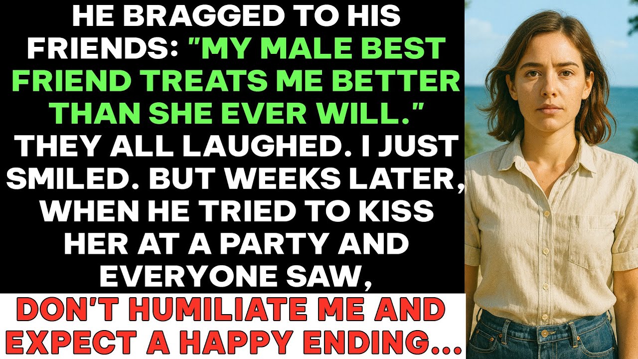 He Bragged To His Friends: “My Male Best Friend Treats Me Better Than She Ever Will...