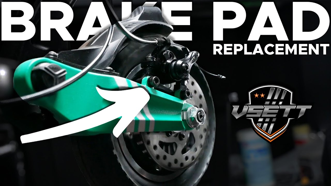 How to Change the Brake Pads on a VSETT 9+
