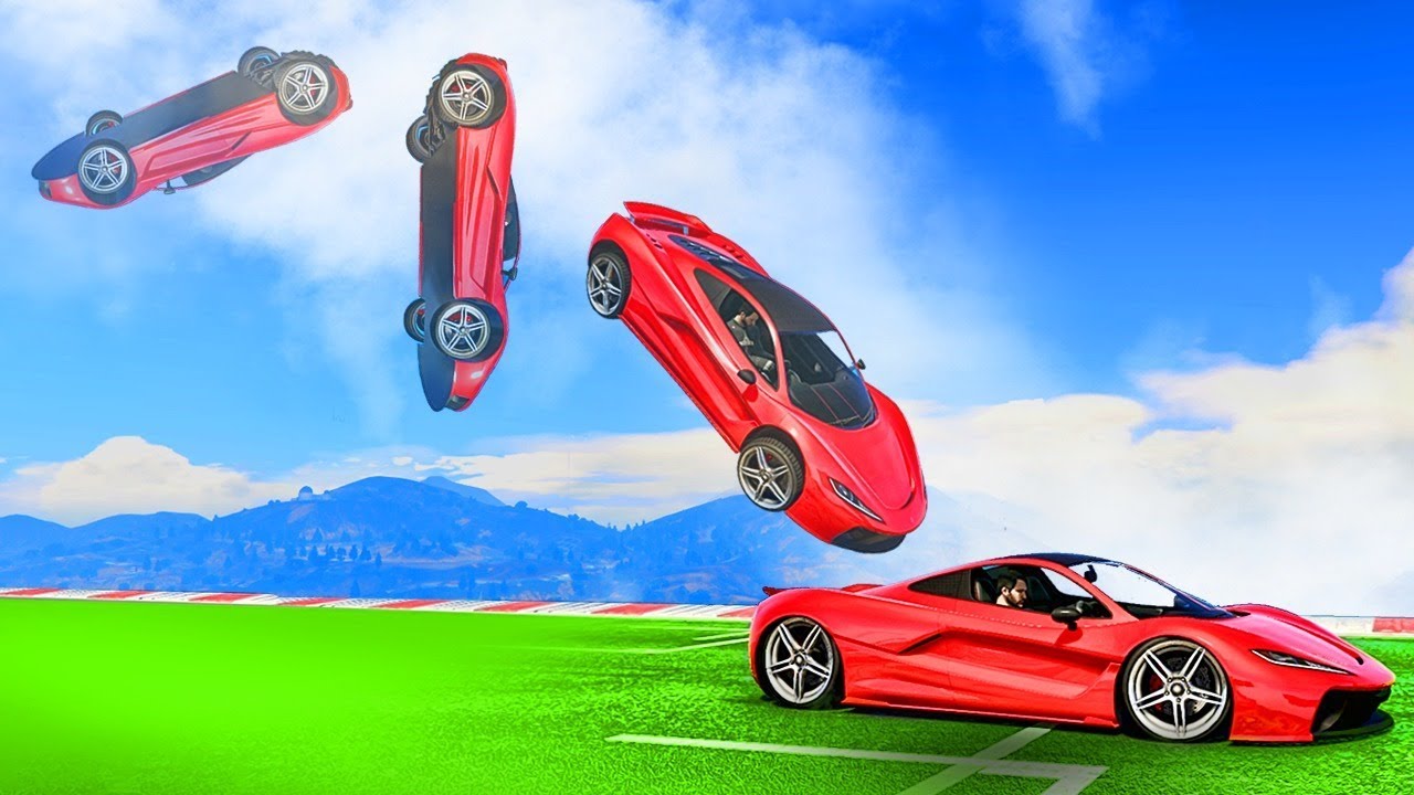 WEIRDEST SUPERCAR BACKFLIP CHALLENGE! (GTA 5 Funny Moments)