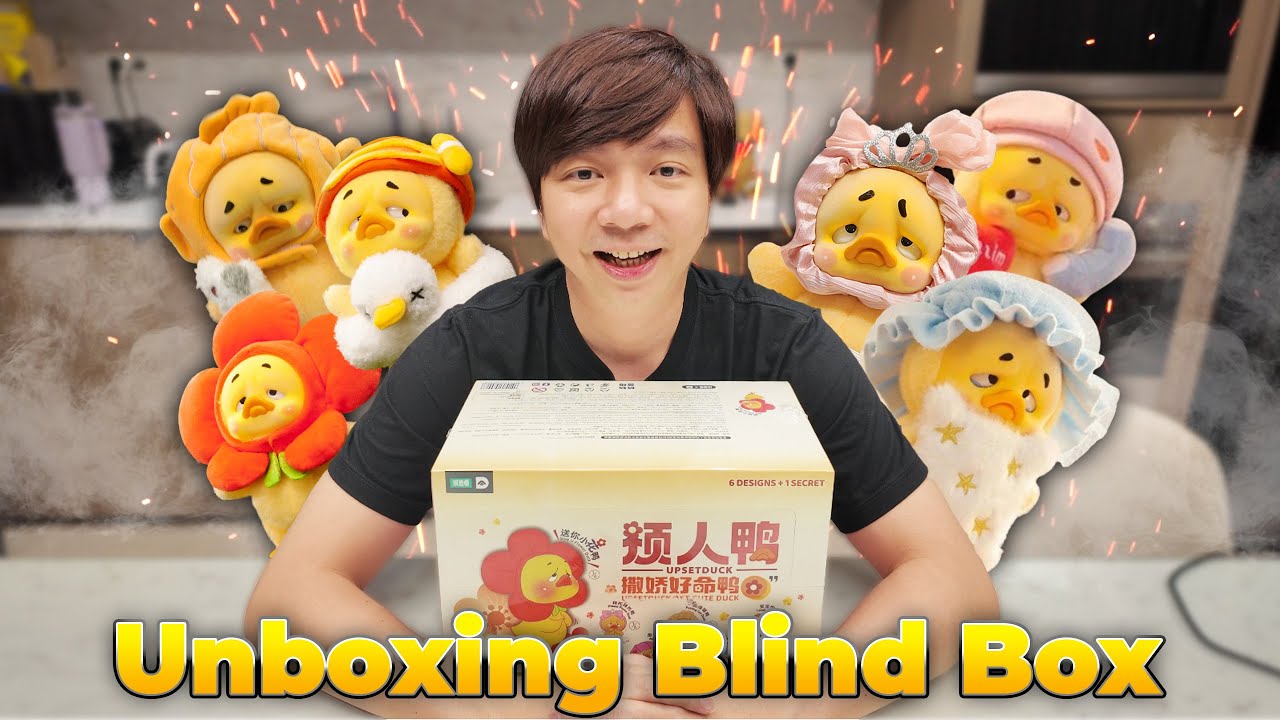 Unboxing Blind Box Upset Duck