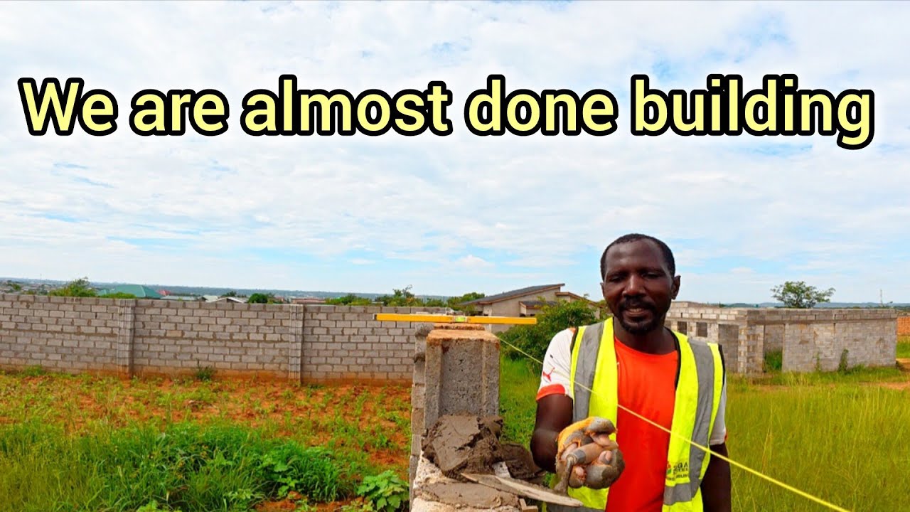 We are getting to the end Building my perimeter wall in my village 