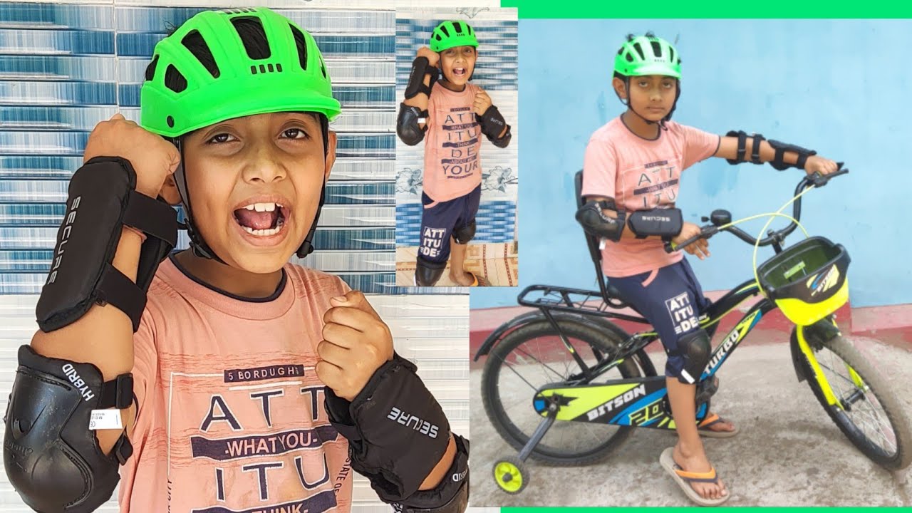 #cycle safety kit #cycle safety helmet | safe cycle riding