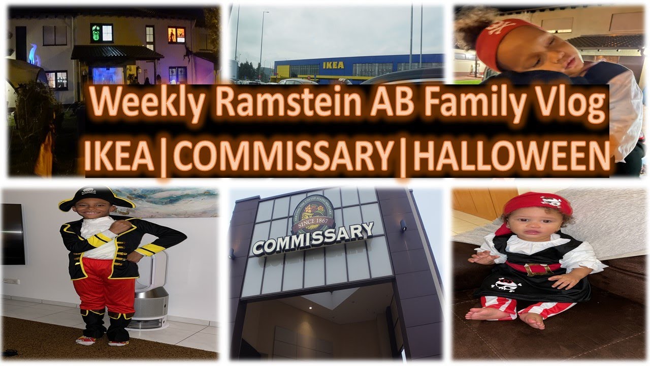 🇺🇸 🇩🇪 CELEBRATING HALLOWEEN AT RAMSTEIN AB|AMERICANS IN GERMANY 🇩🇪 🇺🇸