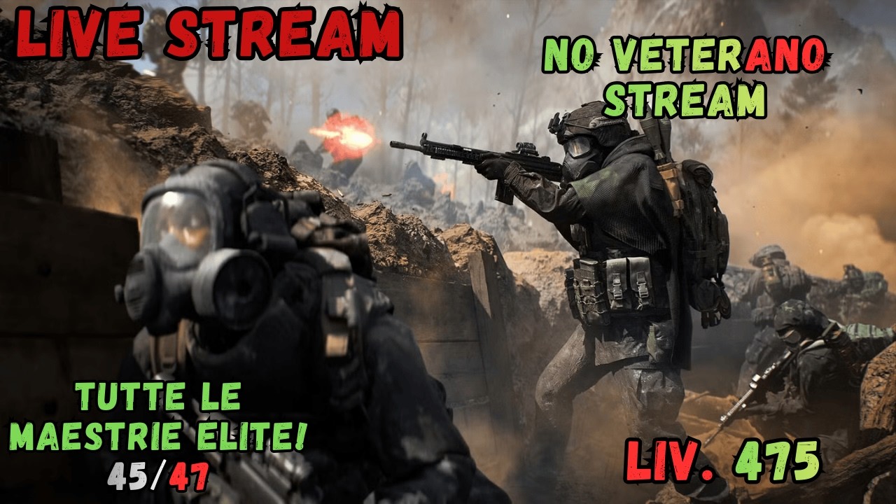 Live anti-veterANI? MAESTRIE ELITE 45/47 PS5 CROSS-ON MULTISTREAM TWITCH
