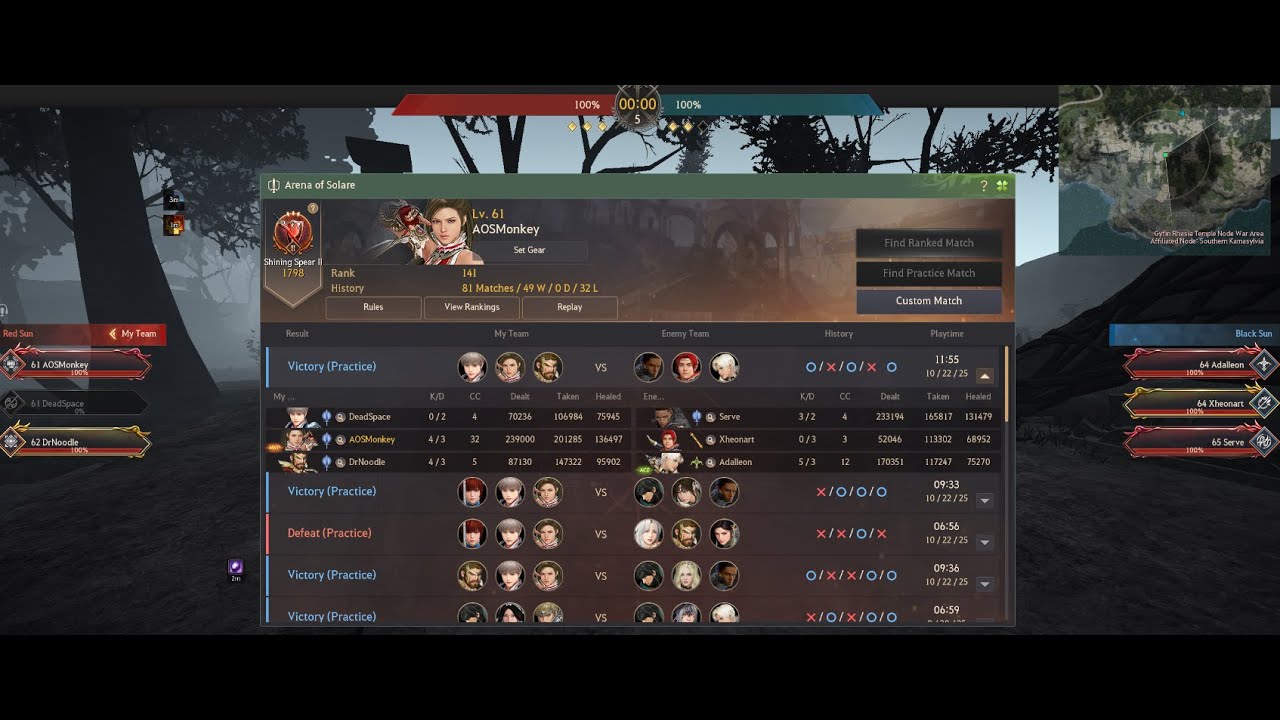 AoS Succ Mystic 1 v  3 against pisslow players.