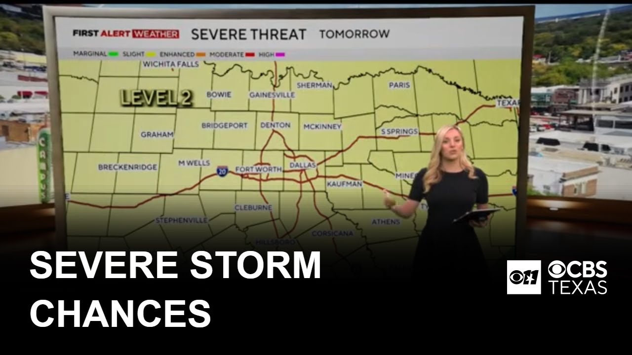First Alert Weather Day active for Monday, Tuesday amid severe storm chances in North Texas