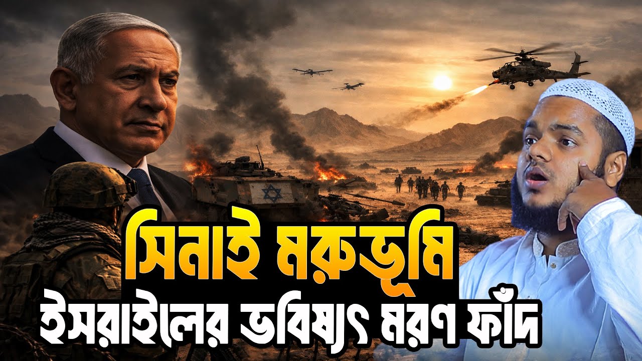 ইস'রাই'লের ভবিষ্যৎ ম'রণ ফাঁ'দ সিনাই মরুভূমি | Abdullah Bin Abdur Razzak