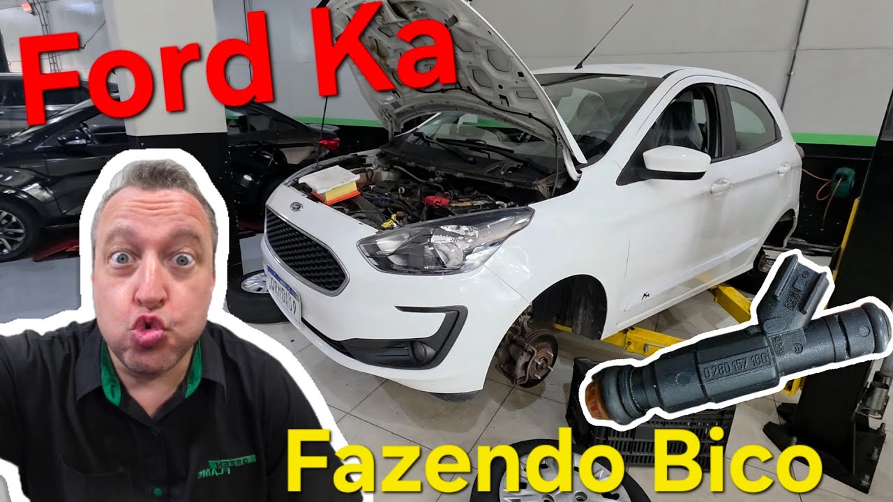 03/02/26 - (DDO) Ford Ka fazendo Limpeza dos Bicos Injetores, diferença Vela Aquecedora #ford #green