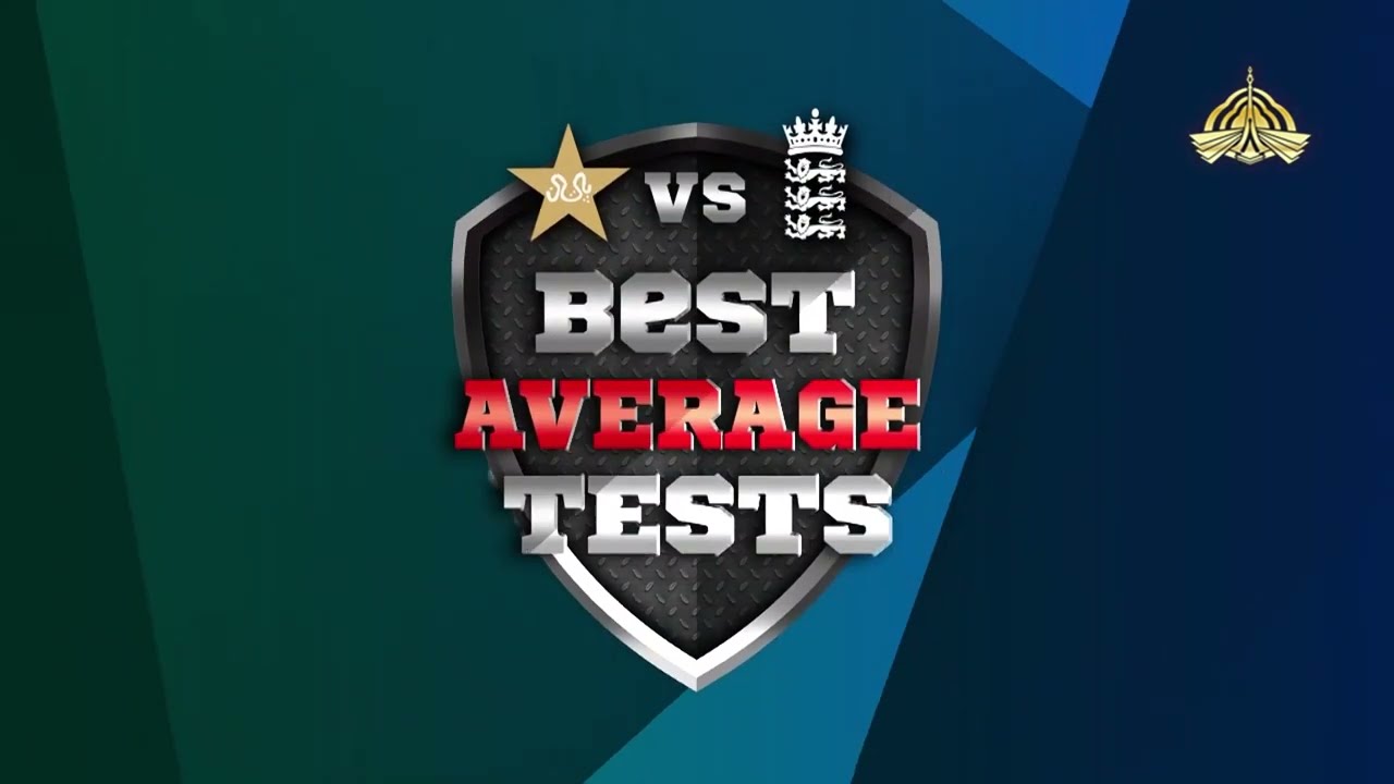 Best Average Tests | Pakistan vs England