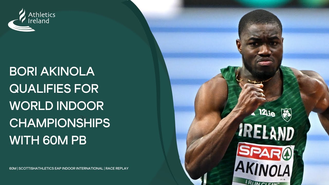 Bori Akinola qualifies for World Indoor Championships! 🤩 | 6.59 PB | Glasgow