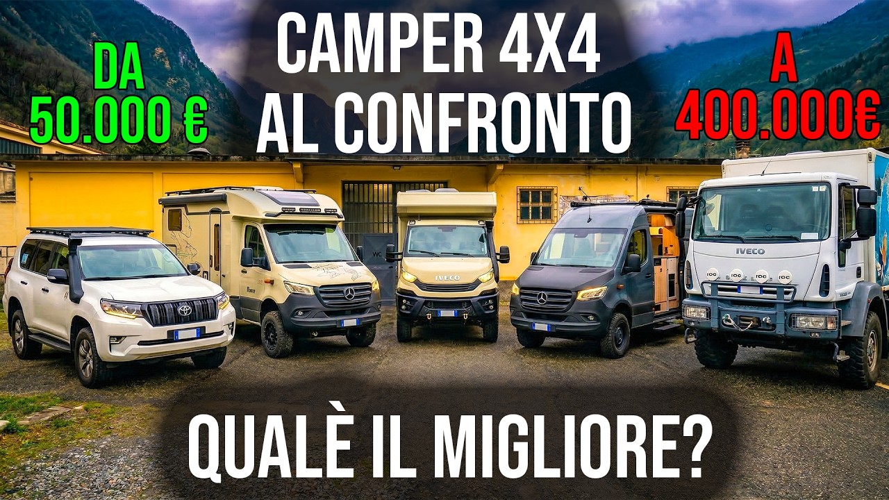 LA GUIDA DEFINITIVA AL 4X4 IDEALE - DA 1.500KG A 10.000KG