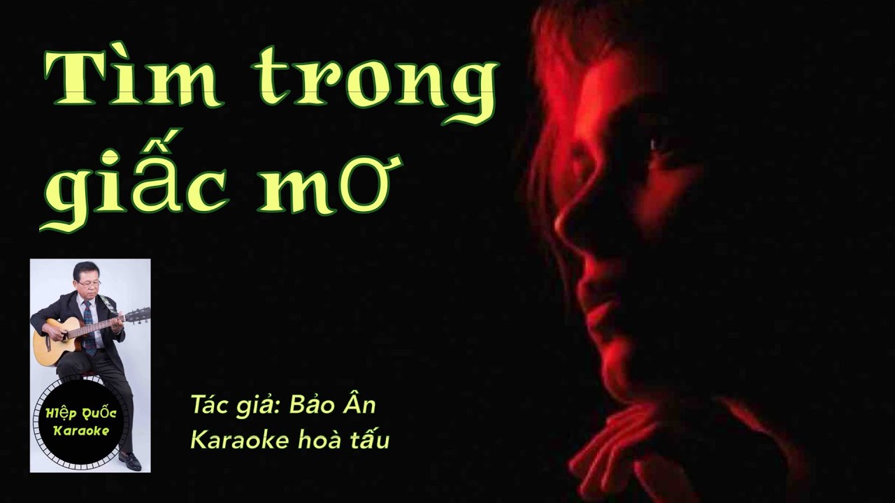 Tìm Trong Giấc Mơ-Karaoke Hòa Tấu-Am-Slow6/8-T66-Quốc Hiệp