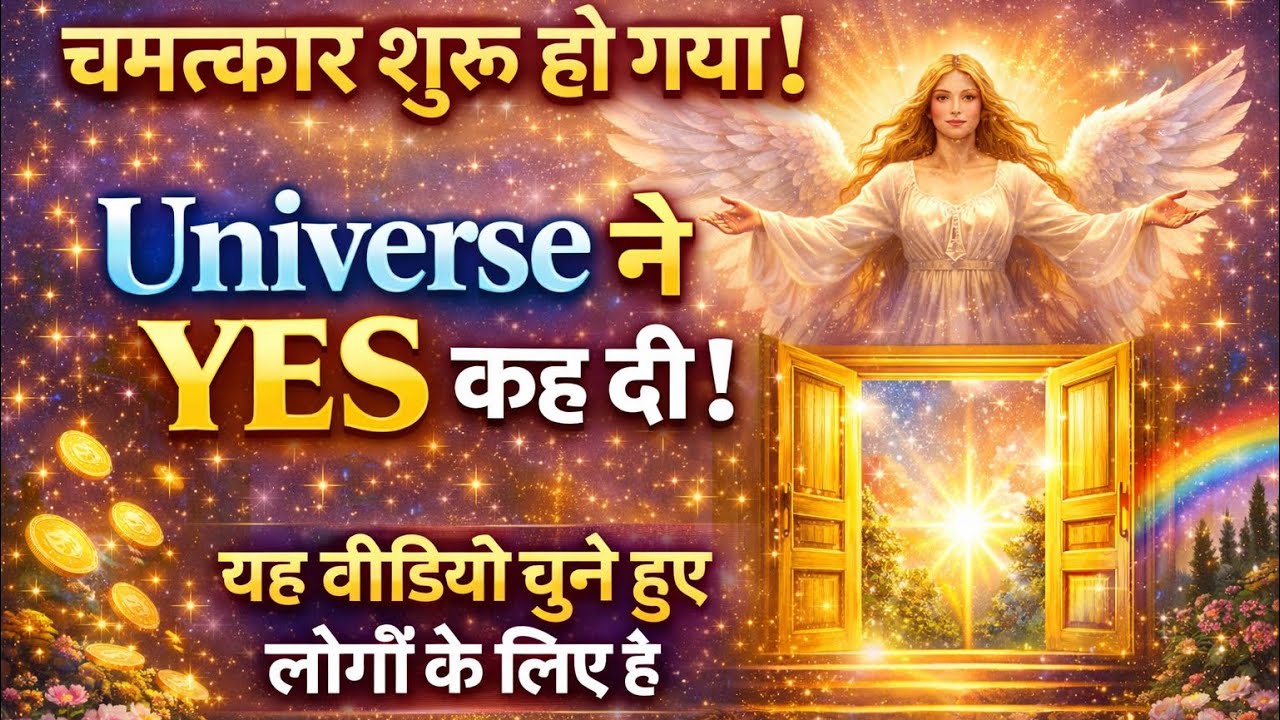 यह कोई संयोग नहीं है | Universe ने आपके जीवन का दरवाज़ा खोल दिया है | Divine Message@bhaktikiorr 