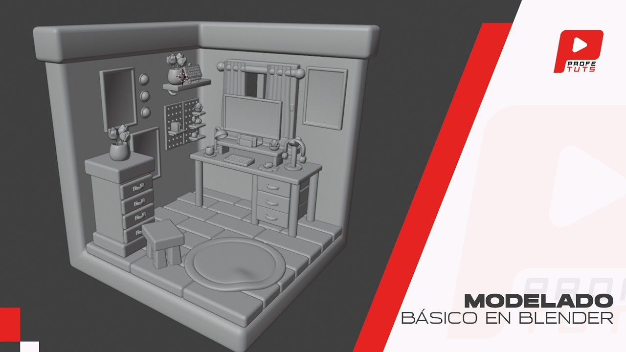 Tutorial blender modelado básico